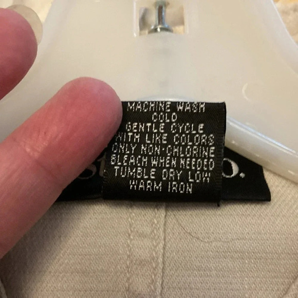 Style & Co jacket women’s large off white - Picture 7 of 7